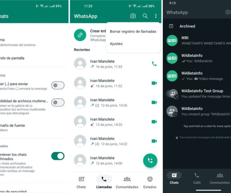 WhatsApp se viste de Material You en su beta WhatsApp se viste de Material You en su beta