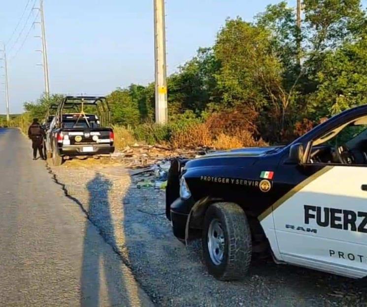 Hallan ejecutado en auto en Cadereyta