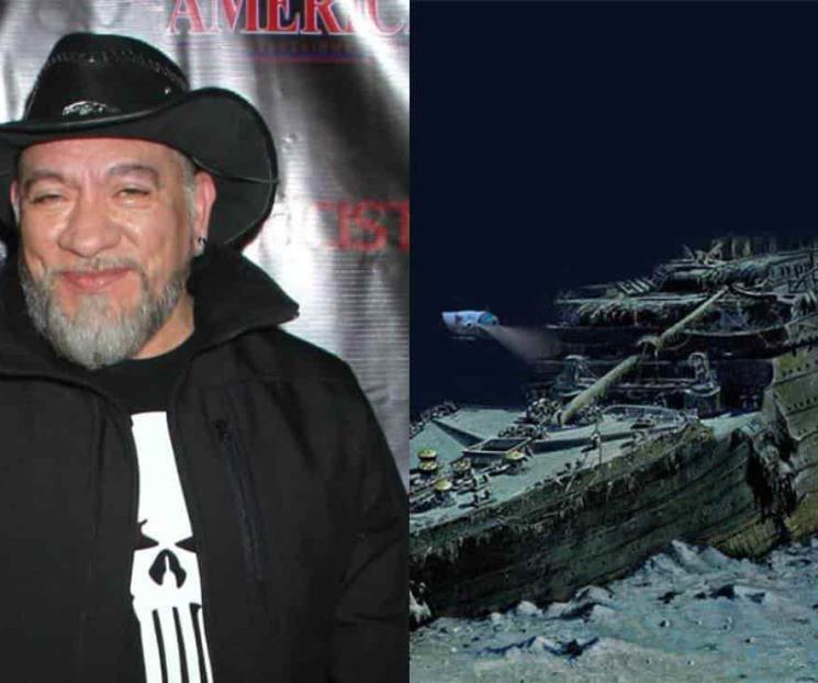 Carlos Trejo: Soy el único mexicano que bajó al Titanic