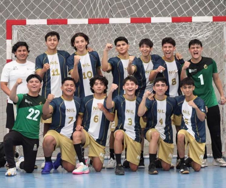 Brilla NL en el Handball de los Nacionales Conade 