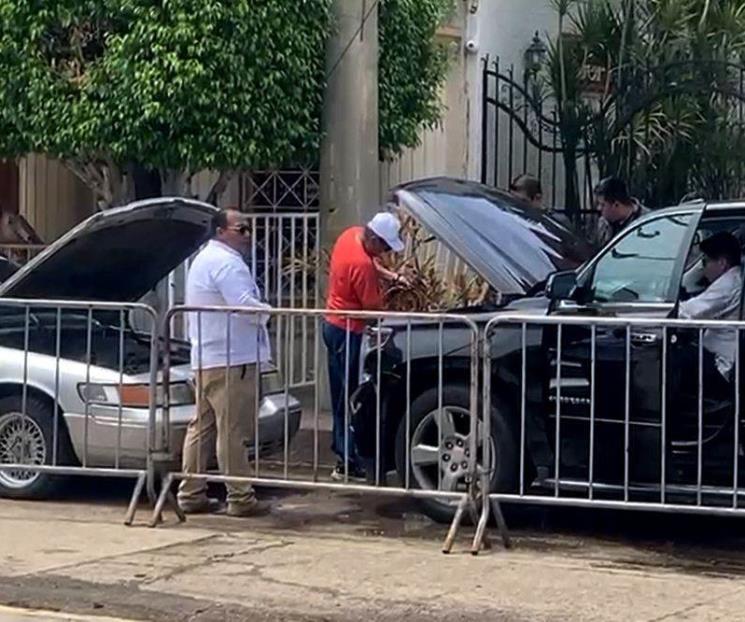 Falla camioneta de AMLO en Oaxaca