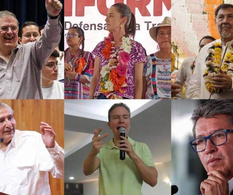  Denuncian a ‘corcholatas’ por actos anticipados de campaña