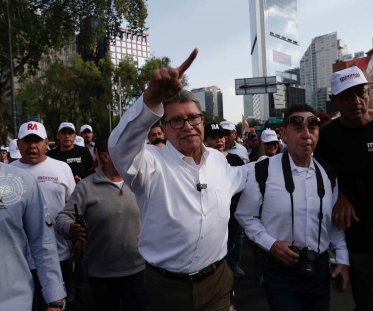 No daría por muerta a la oposición: Monreal