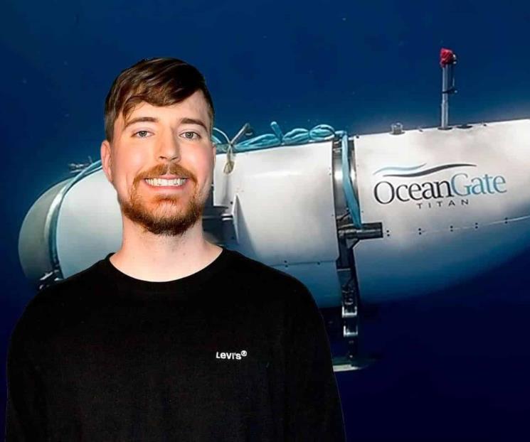 Sería falsa invitación de Mr Beast al submarino Titan
