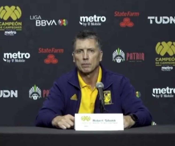 Destaca Siboldi el hambre por ganar más títulos de Tigres