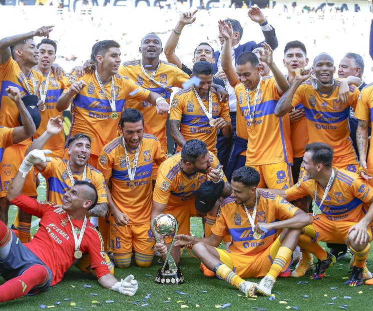 Tigres, entre los más ganadores de la Liga MX