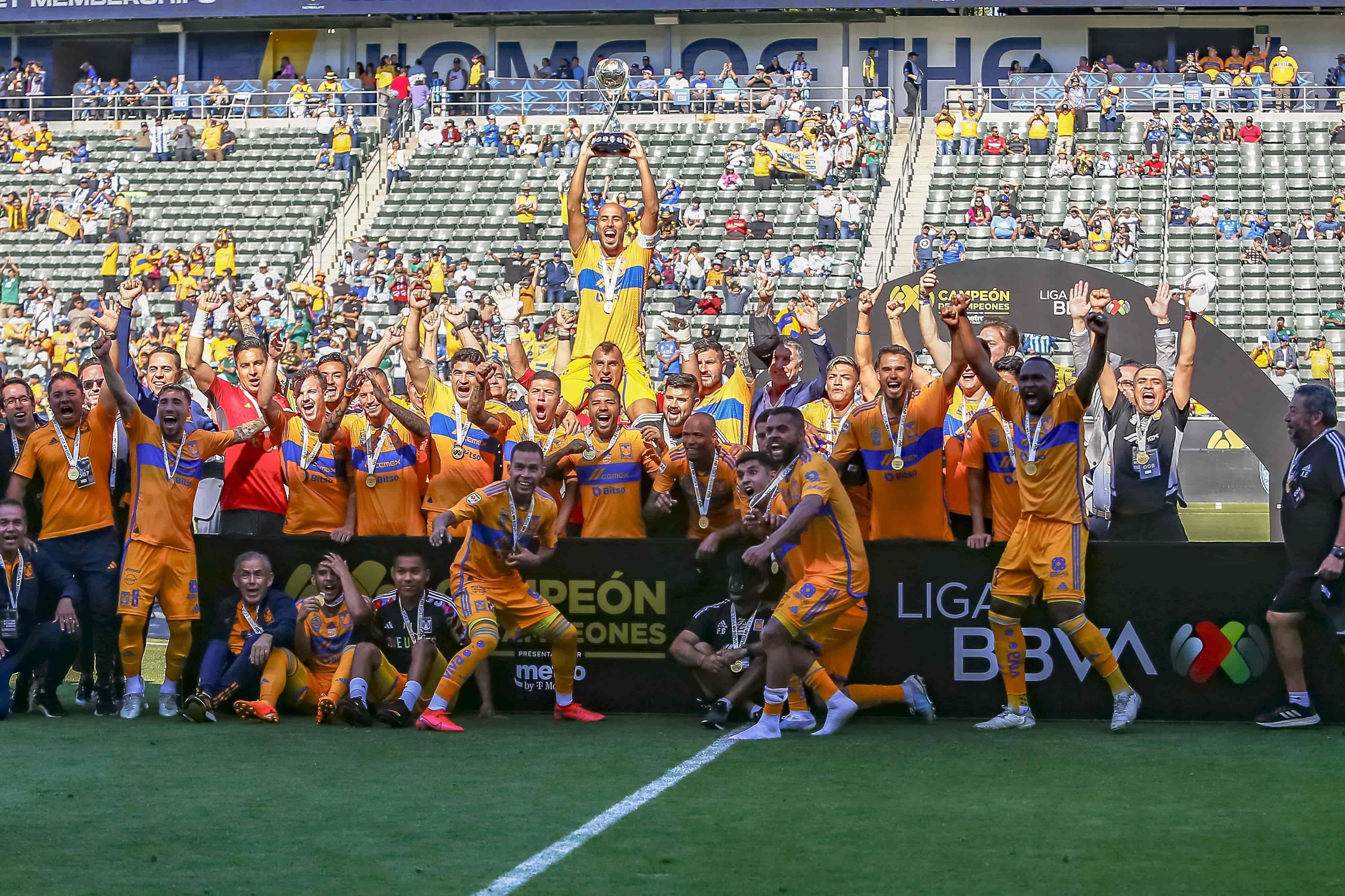 Tigres es Campeón de Campeones 2023.