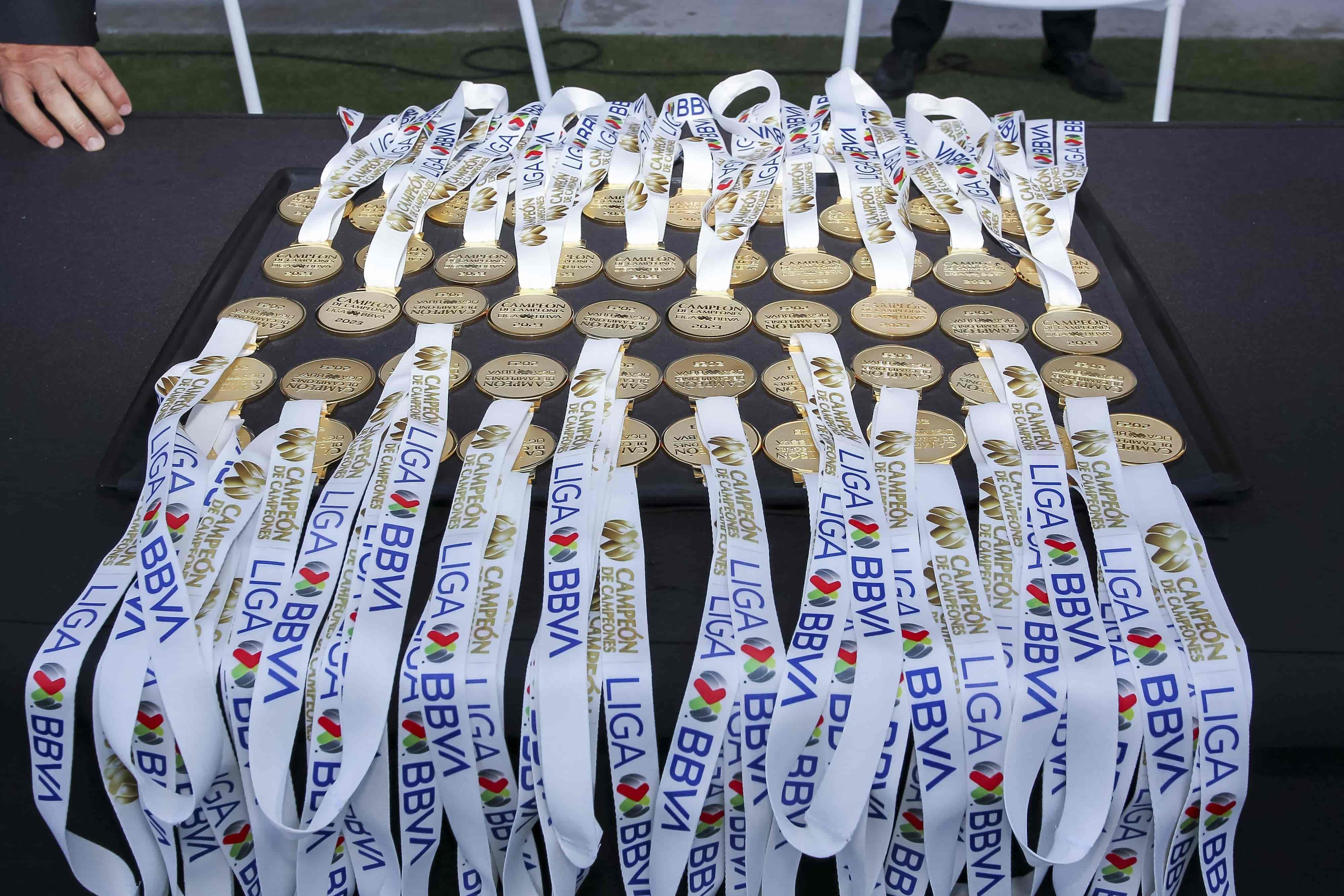 Medallas de campeón.
