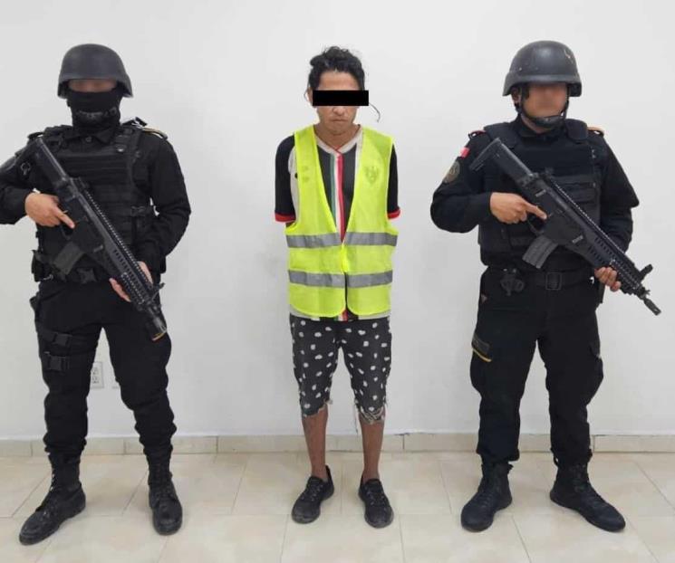 Capturan a hombre con droga