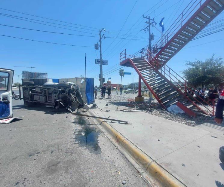 Arrolla y mata a mujer en Apodaca