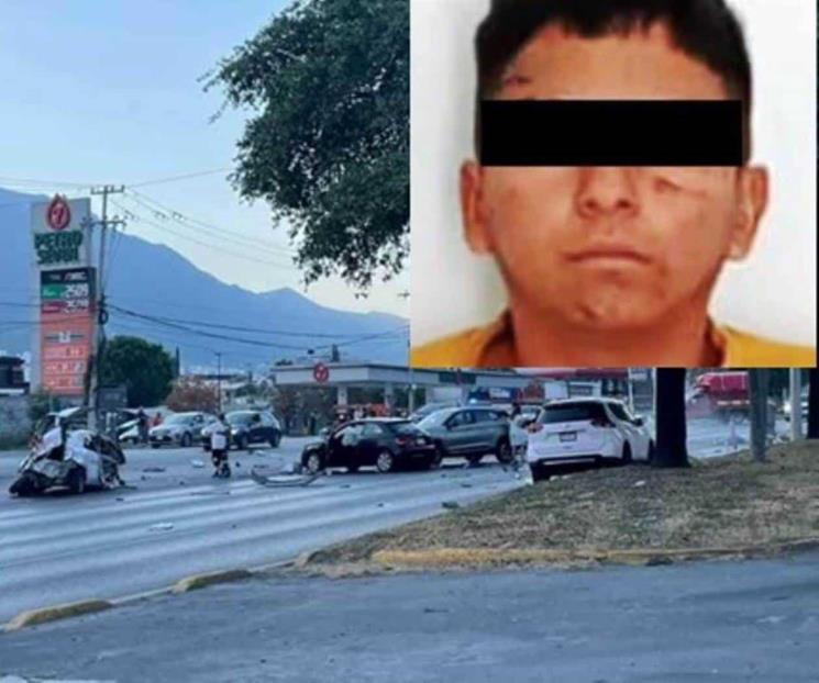 Vinculan a responsable de accidente en Garza Sada