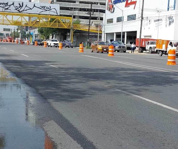 Inician rehabilitación de Avenida Fundidora