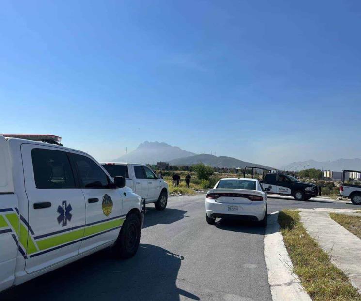 Encuentran cádaver calcinado en García