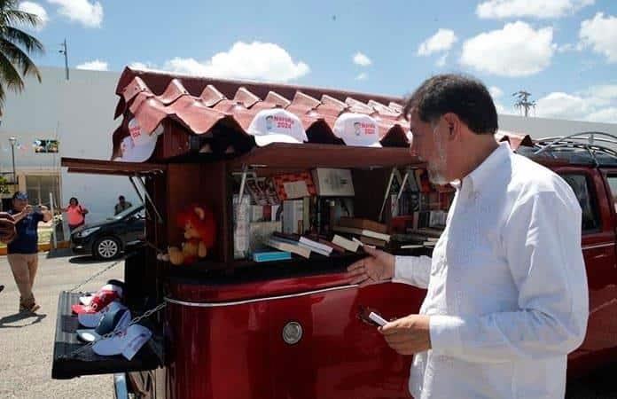 Noroña reporta que gastó 656mp en el Noroñabus