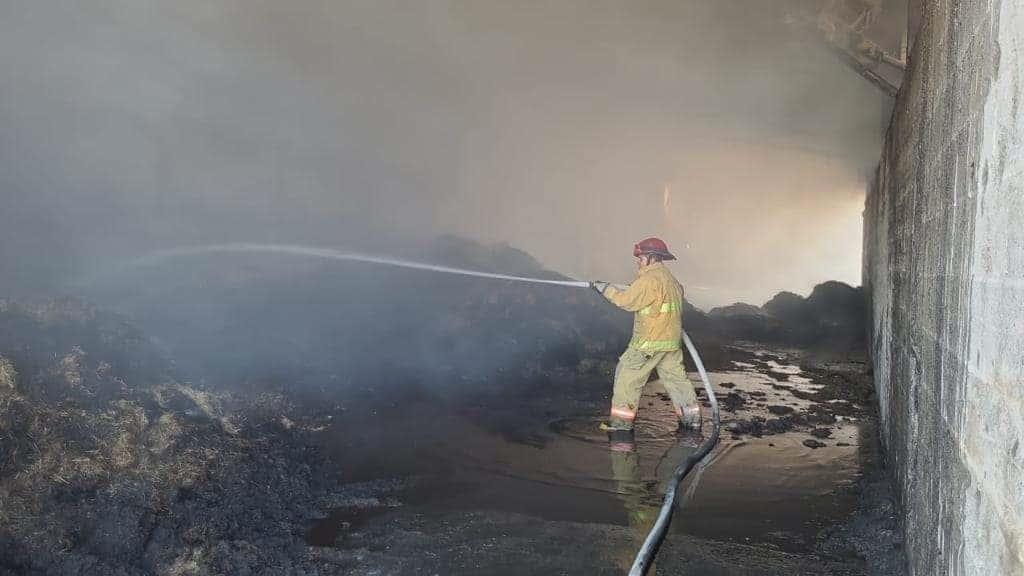 Arde molino en General Terán