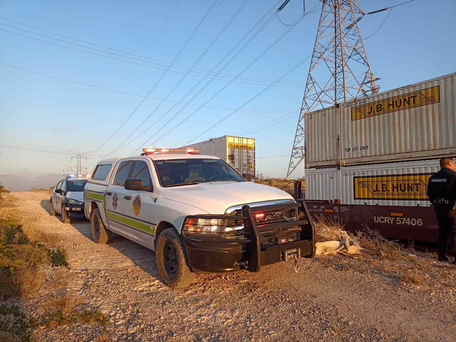 Un hombre murió luego de ser arrollado por el tren en la Colonia Valle de Lincoln, en el municipio de García.