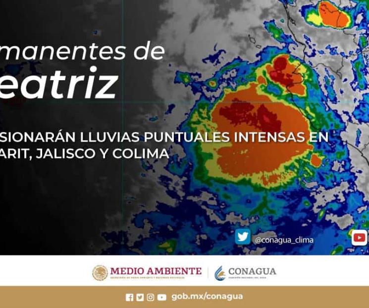 ‘Beatriz’ deja muerte e inundaciones