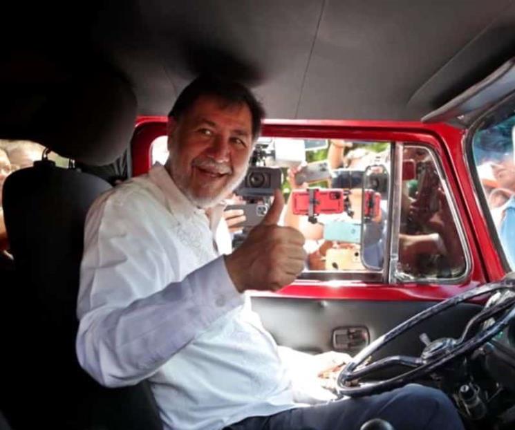 Confía Noroña ser el sucesor de Obrador