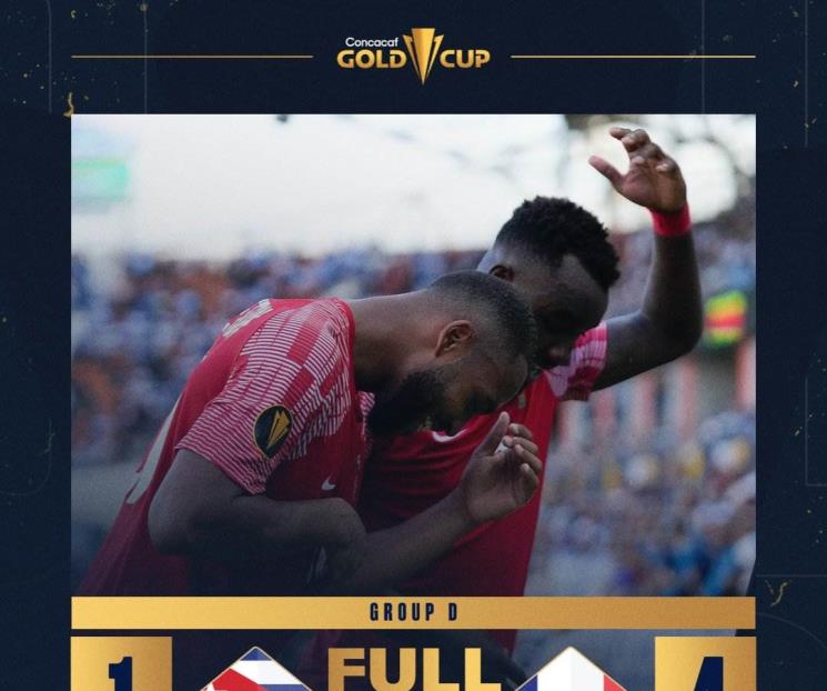 Guadalupe golea a Cuba en Copa Oro Guadalupe golea a Cuba en Copa Oro