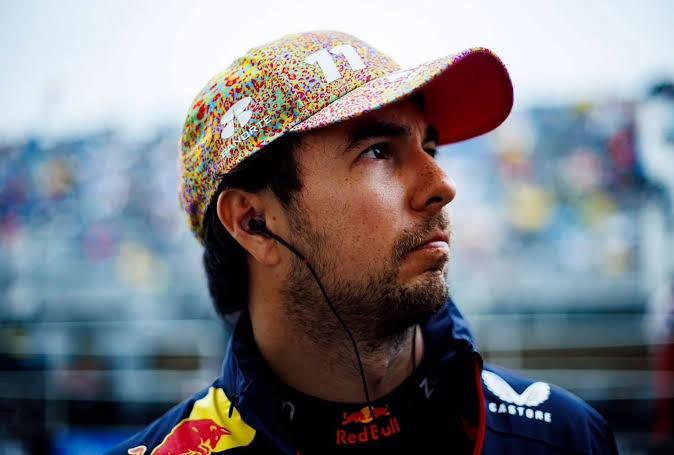 Feliz Checo de volver al podio Feliz Checo de volver al podio