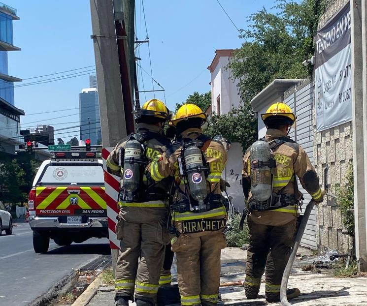 Alarma fuga de gas en San Pedro