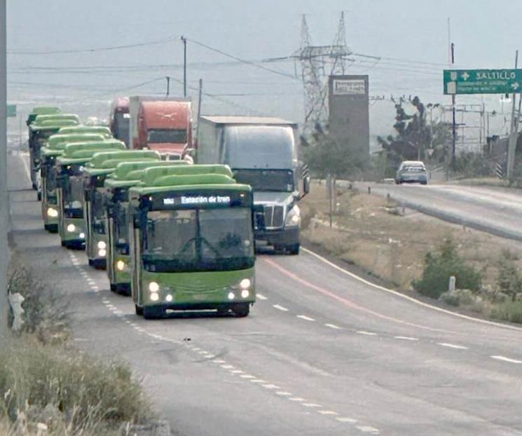 Llegan 90 nuevas unidades urbanas a NL