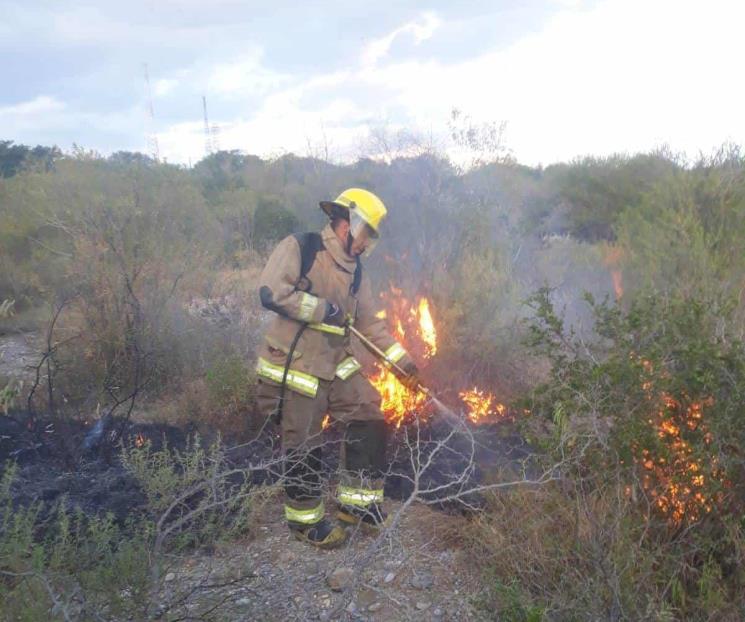 Alarma incendio en baldío