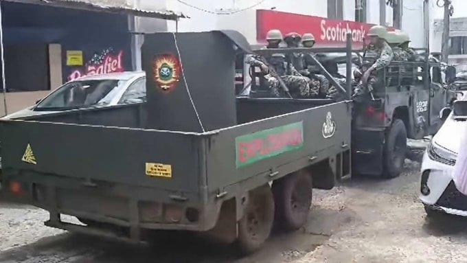 Hallan artefacto explosivo en empresa de Tabasco