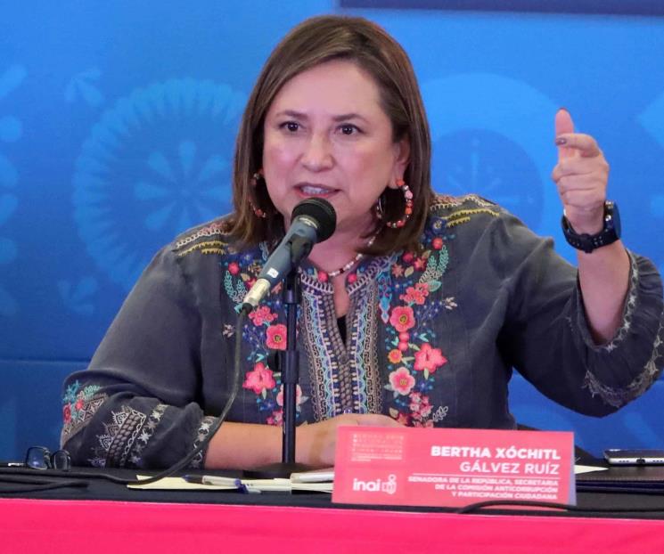 AMLO me va a entregar la Banda Presidencial, dice Gálvez