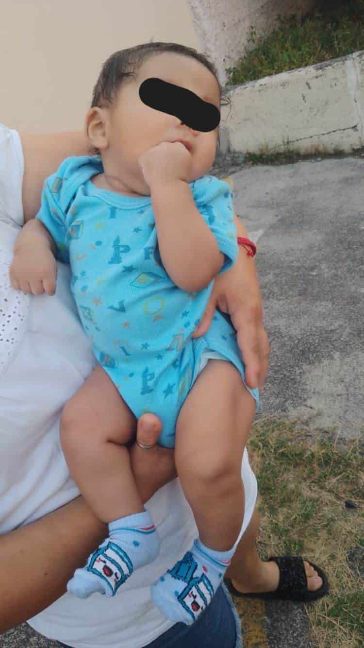 Un bebé fue abandonado en los sanitarios de hombres de la Parroquia Resurrección del Señor, la tarde del martes en el municipio de San Nicolás de los Garza.