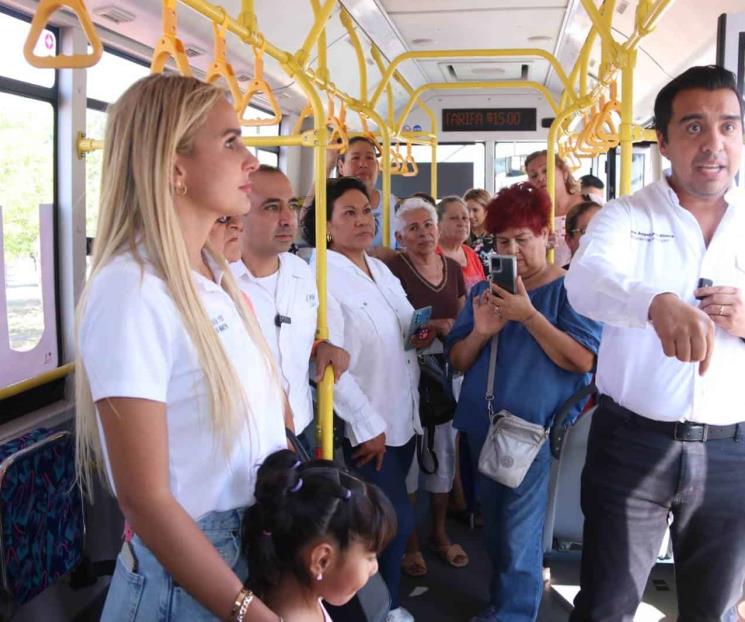 Pone en marcha Nava nuevas unidades de Ruta 155