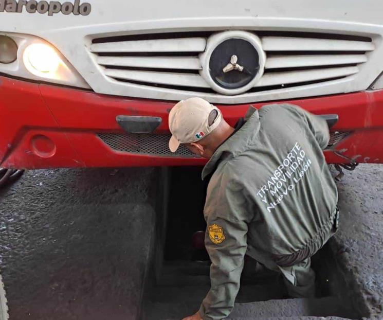 Sacan de circulación 4 unidades de Ruta 311