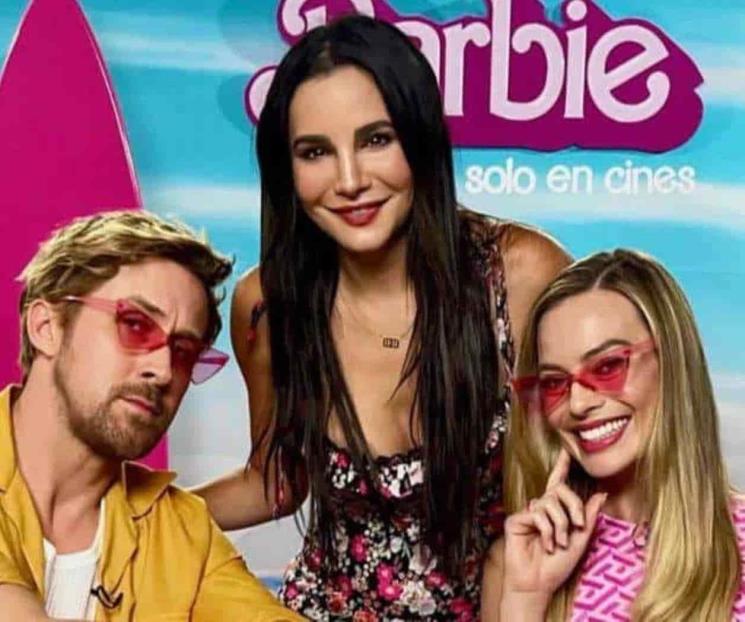 Convive Martha Higareda con Ryan Gosling y Margot Robbie