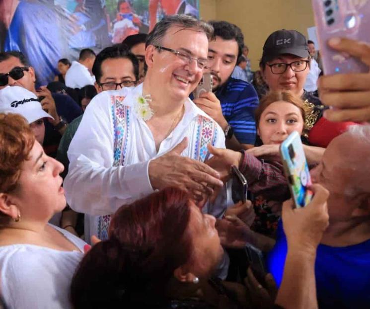 Arrollaremos a la oposición, asegura Marcelo Ebrard