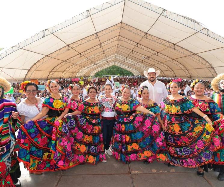 Aún hay mucho por hacer, señala Sheinbaum en Chiapas Aún hay mucho por hacer, señala Sheinbaum en Chiapas