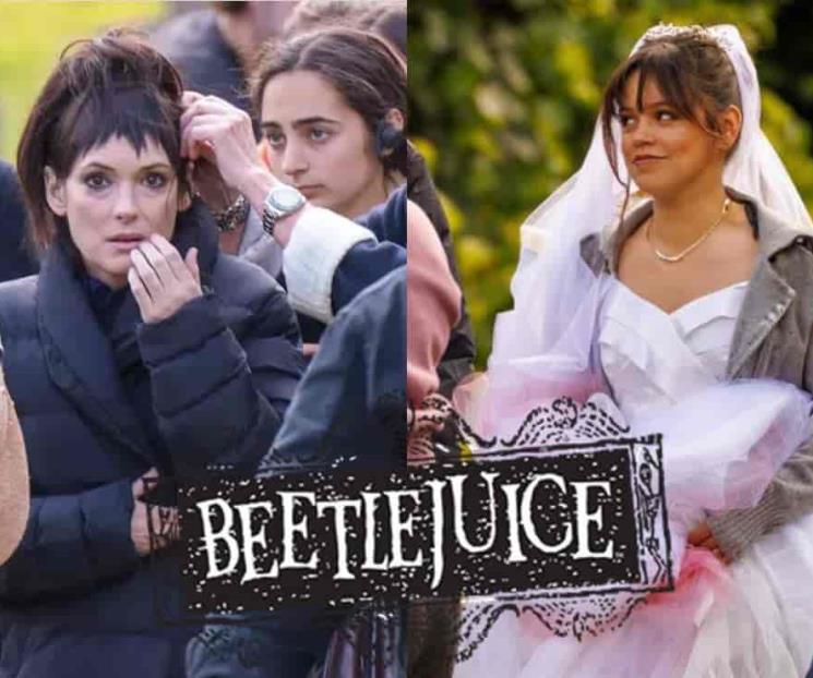 Revelan primeras imágenes de Beetlejuice 2