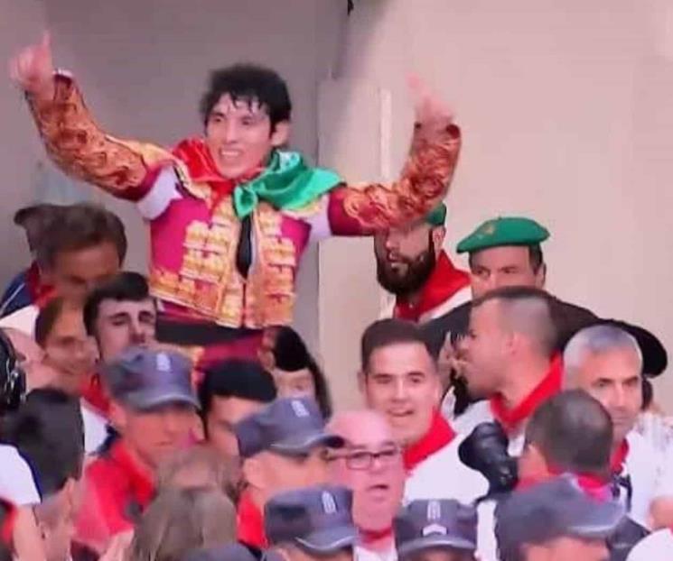 Logra mexicano Isaac Fonseca la Puerta Grande en Pamplona Logra mexicano Isaac Fonseca la Puerta Grande en Pamplona