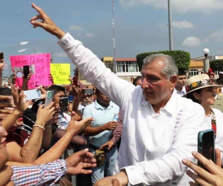 Vientos del sur soplan en el país: Adán Augusto