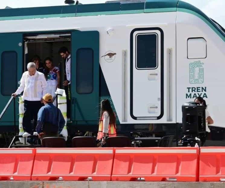Así es por dentro el primer vagón del Tren Maya