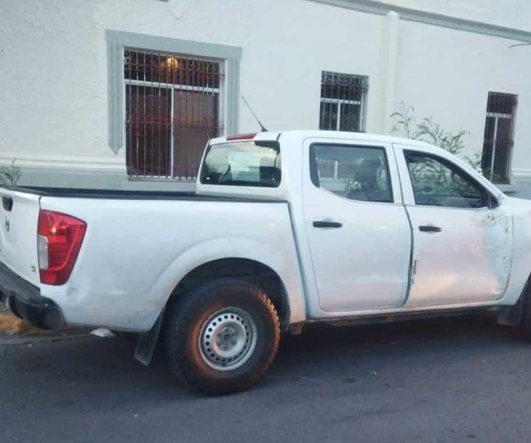 Localizan camioneta robada