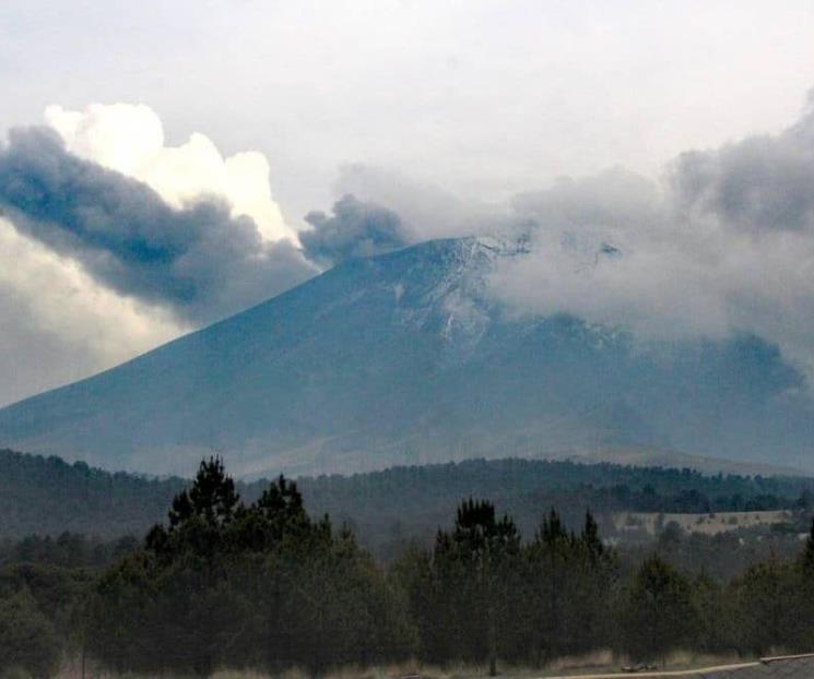 Popocatépetl en Amarillo Fase 2; reportan 123 exhalaciones Popocatépetl en Amarillo Fase 2; reportan 123 exhalaciones