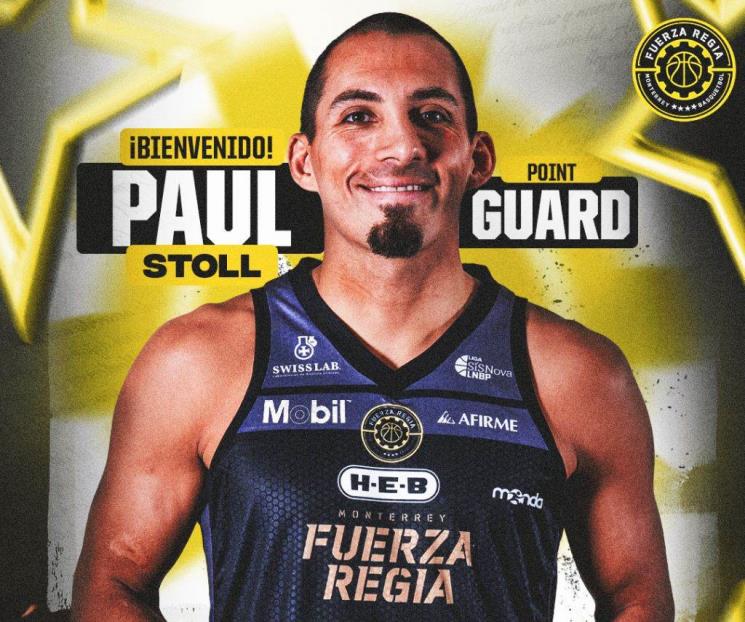 Refuerza Paul Stoll a Fuerza Regia
