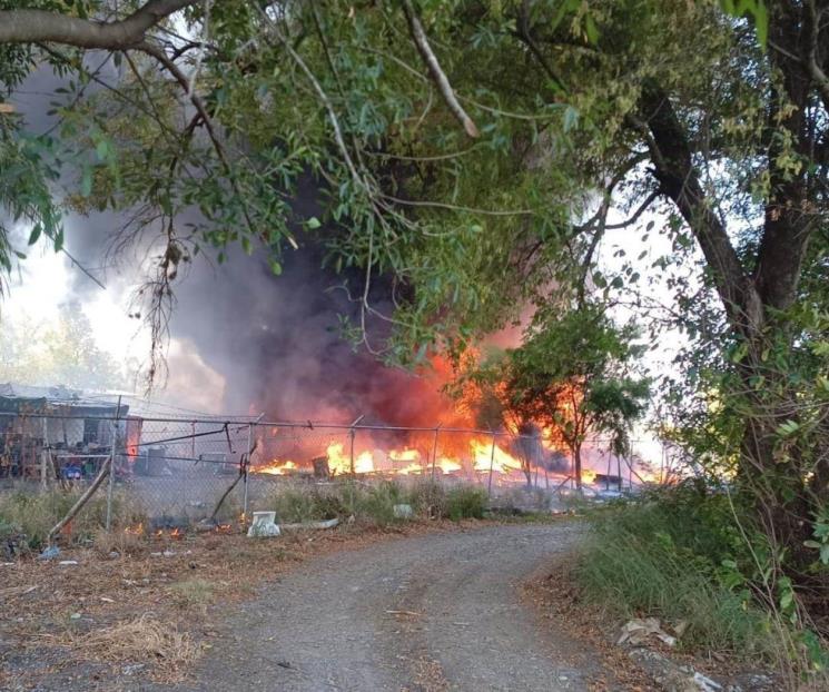 Se registra incendio en autódromo de Montemorelos Se registra incendio en autódromo de Montemorelos