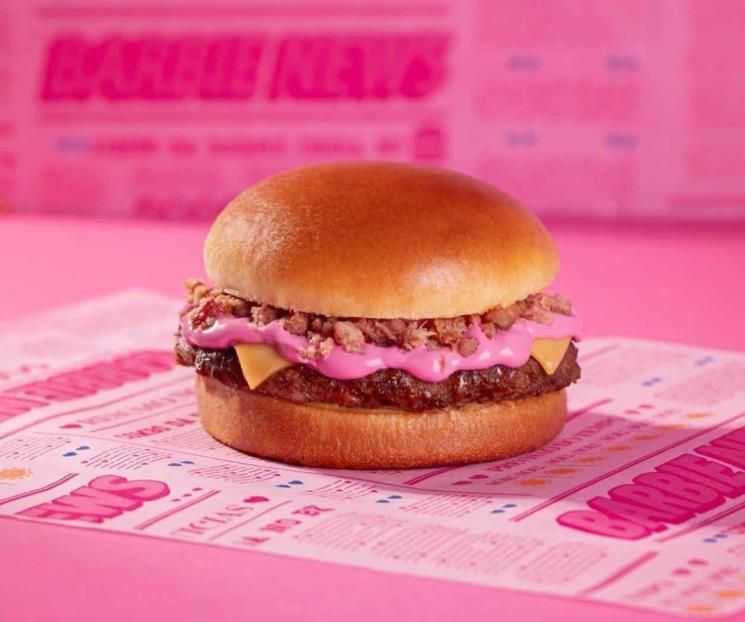 Lanzan hamburguesa especial de Barbie