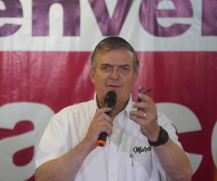 No sé si a Claudia la metan en MC, dice Ebrard