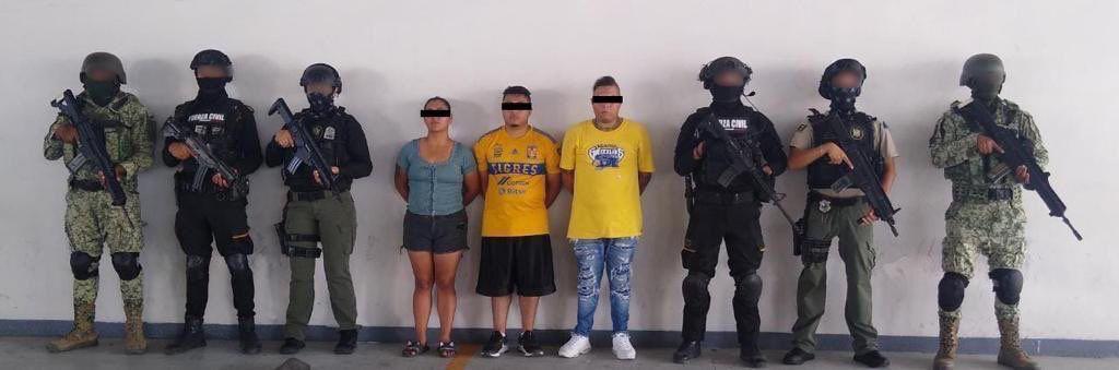 Caen presuntos integrantes del crimen organizado