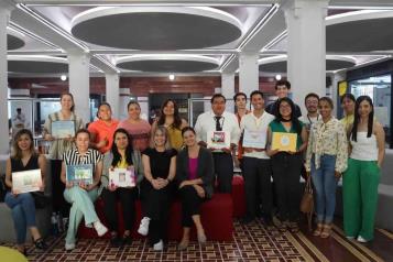 A trav&eacute;s del arte dan voz a ni&ntilde;os migrantes