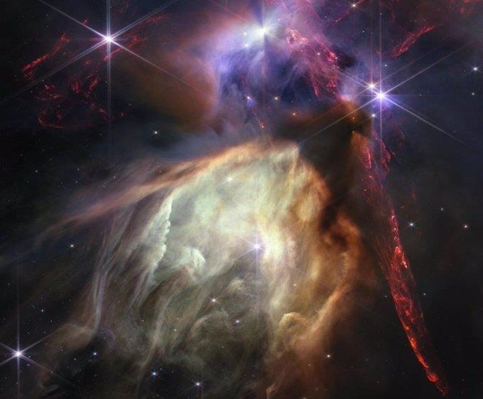 Revela Telescopio Webb el nacimiento de 50 estrellas Revela Telescopio Webb el nacimiento de 50 estrellas