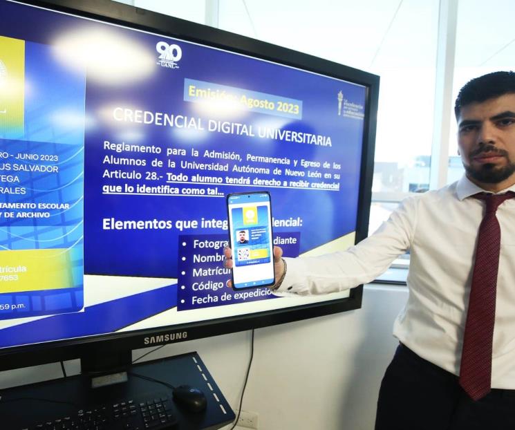Contarán alumnos de UANL con nueva credencial digital