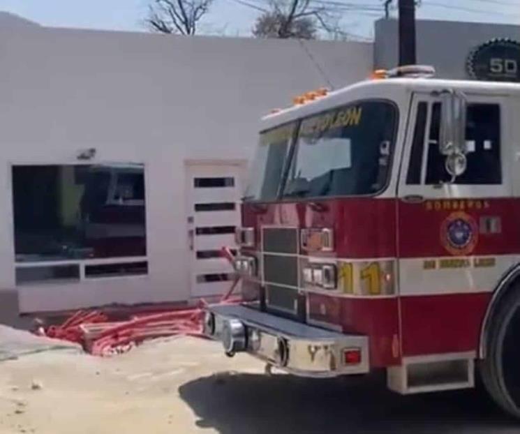 Se incendia restaurante en San Pedro